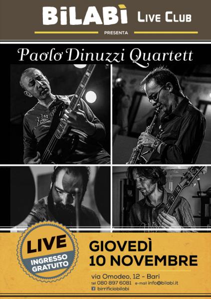 Bilabì Live Club - Paolo Dinuzzi Quartet