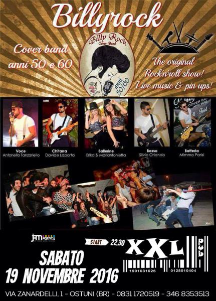 BILLY ROCK at XXL Music Pub