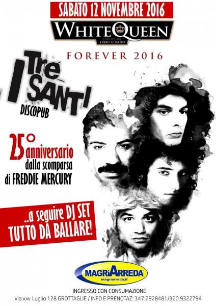 WHITE QUEEN live concert - tributo ai Queen