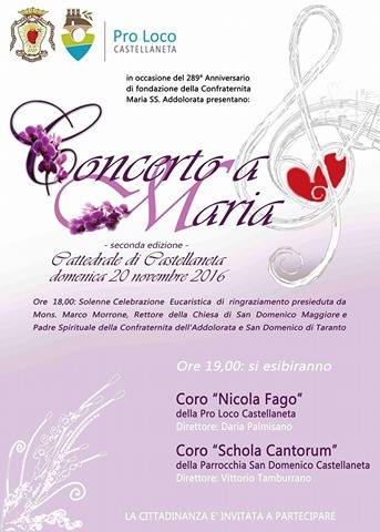 Concerto a Maria - seconda edizione