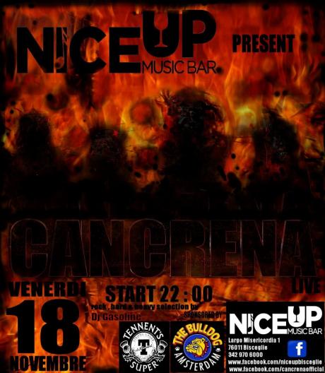 Cancrena LIVE - Free Entry