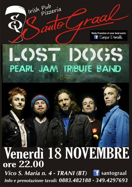 Lost Dogs Pearl Jam Tribute Band at Santo Graal