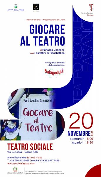 Giocare al Teatro: pomeriggio animato per i bambini