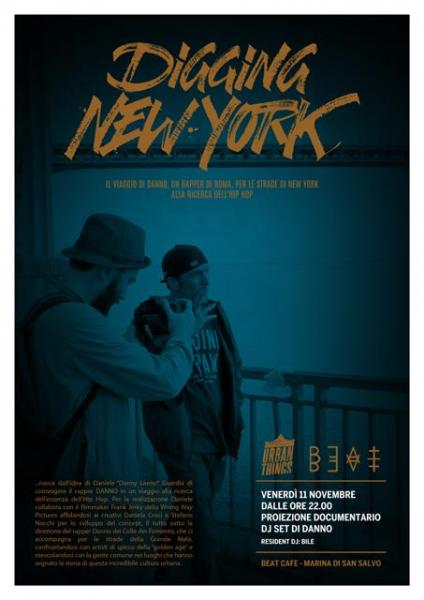 "Digging New York": Il Danno (C.D.F.) arriva al Beat Cafe
