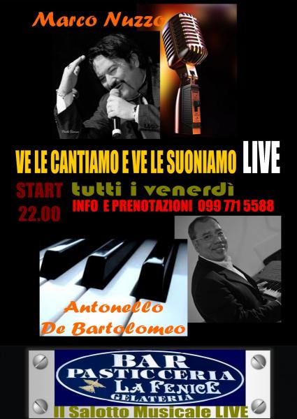 Il Salotto Musicale live al Gran Caffe' la Fenice