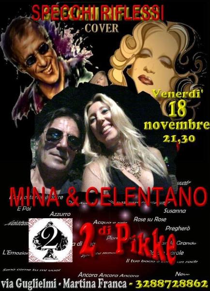 Cover band Mina e Celentano "Specchi Riflessi"