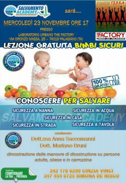 Corso gratuito di primo soccorso