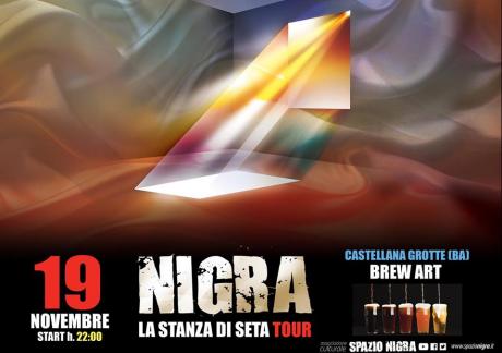 NIGRA LIVE - La stanza di seta - al Brew Art