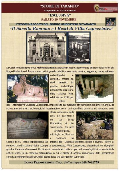 Tesori Nascosti. "Sacello di età Romana e resti della settecentesca Villa Capecelatro"