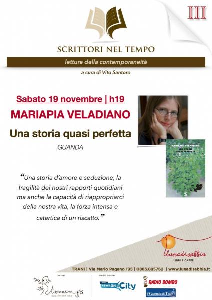 Mariapia Veladiano ospite a 'Scrittori nel tempo'