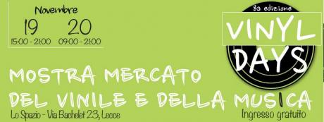 VinylDays ottava Mostra Mercato del Vinile e della Musica