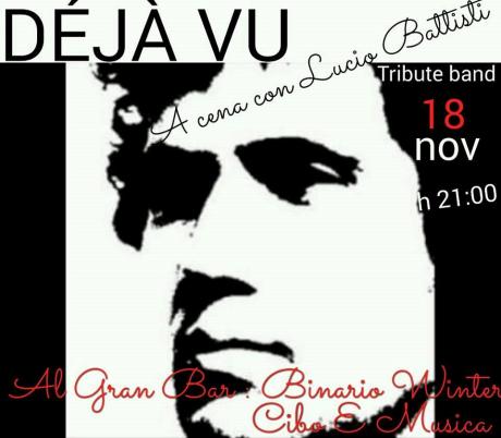 "Dejà Vu", tribute band di Lucio Battisti: "A cena con Lucio"