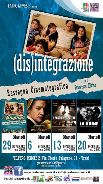 (dis)integrazione - Rassegna Cinematografica