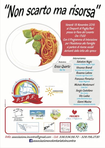 "Non scarto ma risorsa"