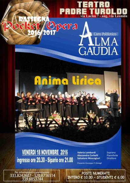 Pocket Opera - Coro Polifonico "Alma Gaudia"