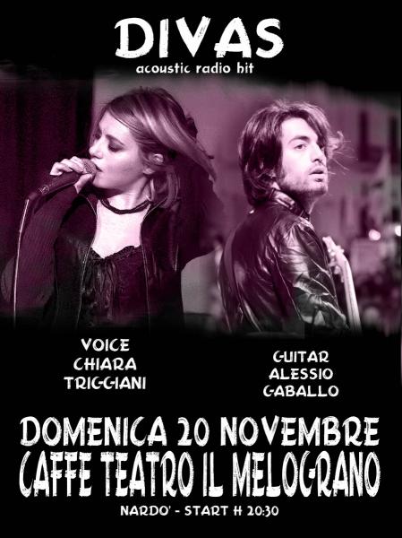 Divas Duo live al Caffè Teatro Il Melograno Nardò