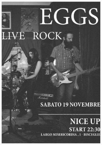 Eggs LIVE - Free Entry