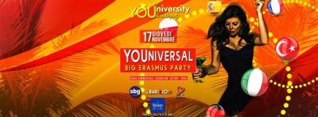 Giovedì 17 Nov *YOUniversity - Big Erasmus Party* Reset Club