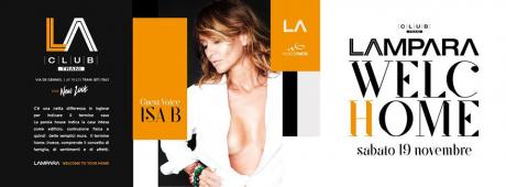 Sab 19.11 WELChOME Lampara [official]