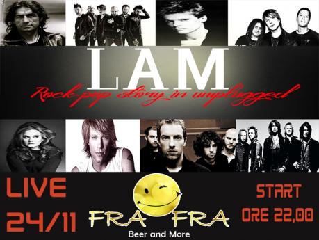 LAM acoustic trio live at Fra Fra