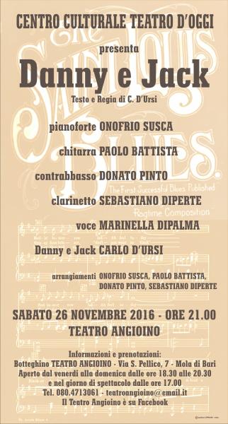 "DANNY E JACK" - reading musicale