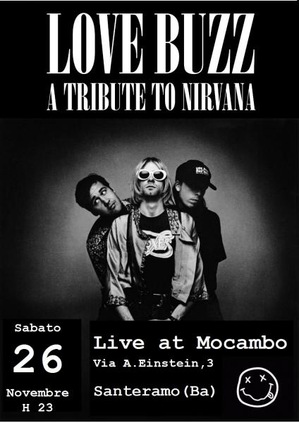 LOVE BUZZ in concerto - A Tribute to Nirvana