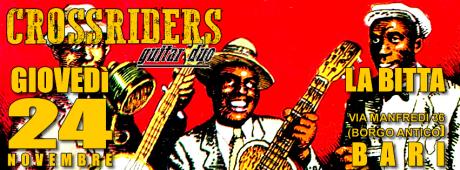 Crossriders Guitar Duo live at La Bitta, Bari Vecchia