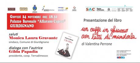 "Un caffè in ghiaccio con latte di mandorla": il 24 novembre a Giurdignano