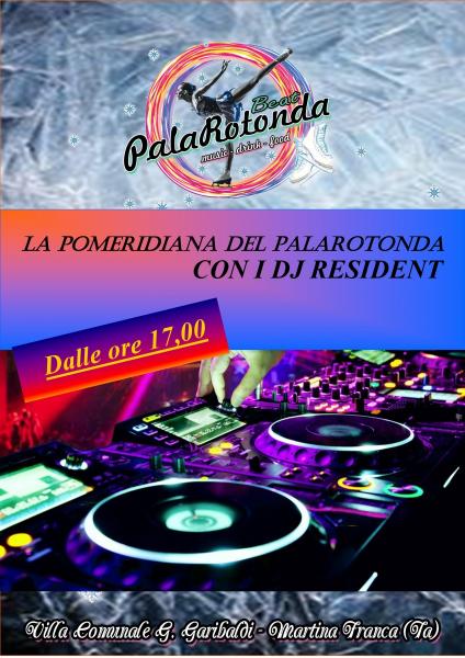 "La Pomeridiana del Palarotonda"...dalle ore 17,00!!