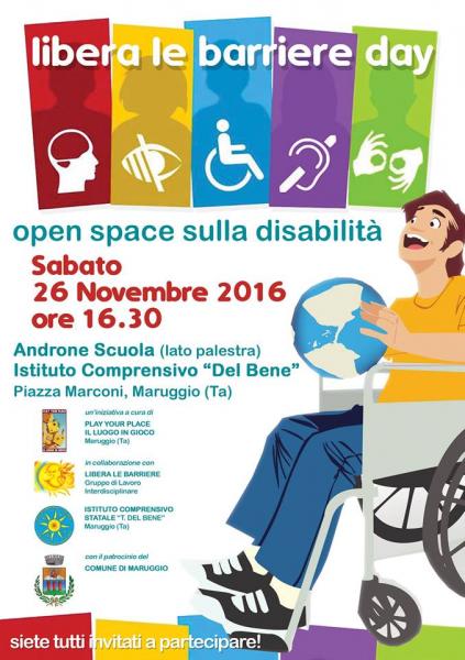 Libera le Barriere Day - Open Space sulla Disabilità