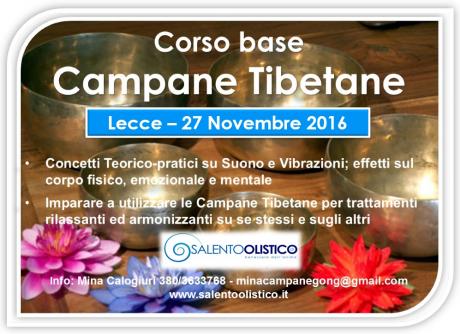 Corso base di Massaggio Sonoro con Campane Tibetane