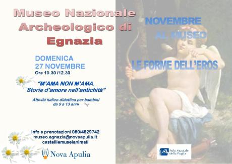 "M'AMA NON M'AMA. Storie d'amore nell'antichità"