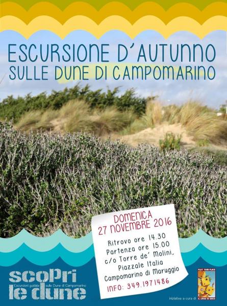 Escursione d'Autunno sulle Dune di Campomarino