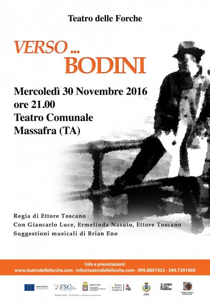 "Verso...Bodini"