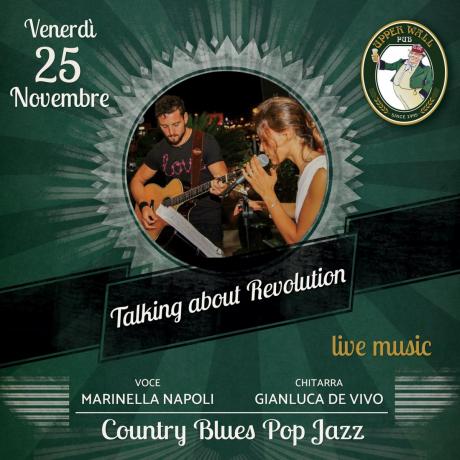 Talking about revolution: Gianluca De Vivo _ Marinella Napoli