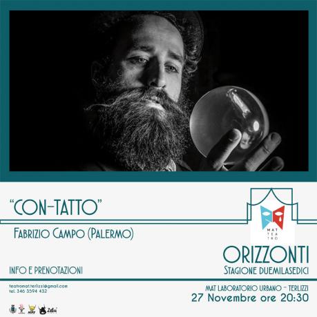 Stagione teatrale Orizzonti - "Contatto" di Fabrizio Campo - Mat Terlizzi
