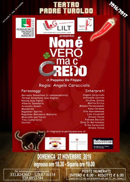 Non è Vero ma ci Credo