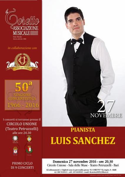 V evento per la 50a Stagione Concertistica dello storico    ENTE MORALE " IL CORETTO "