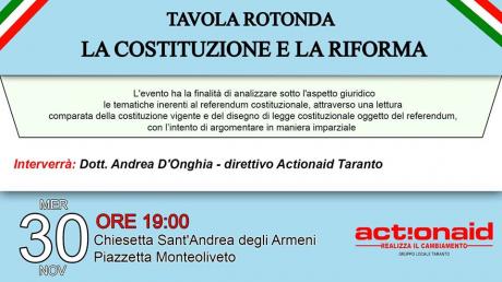 La Costituzione e la Riforma