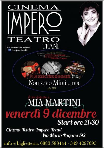 NON SONO MIMI MA... Live dedicato a Mia Martini