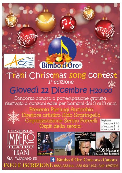 TRANI Christmas SONG - BIMBO D'ORO prima edizione