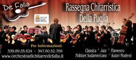 ORCHESTRA DI CHITARRE DE FALLA di P.Scarola + Ospiti: "Gran Concerto di Fine Anno"