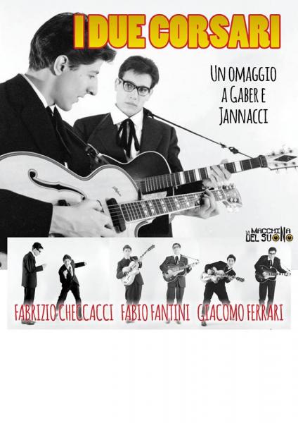 Recital "I due corsari". Un omaggio a Gaber e Jannacci