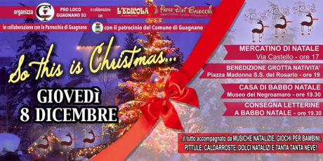 "So this is Christmas": l'8 dicembre a Guagnano si accende la magia del Natale