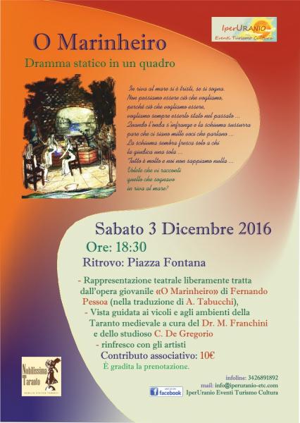 “O Marinheiro” - Dramma statico in un quadro