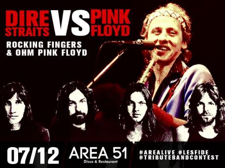 La sfida dell'Area51 a tutto rock: sul palco Dire Straits vs Pink Floyd con Rocking Fingers e Ohm