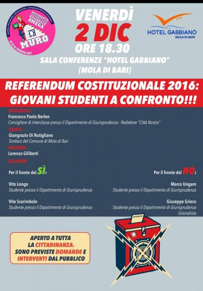 Referendum Costituzionale: Giovani Studenti a Confronto!