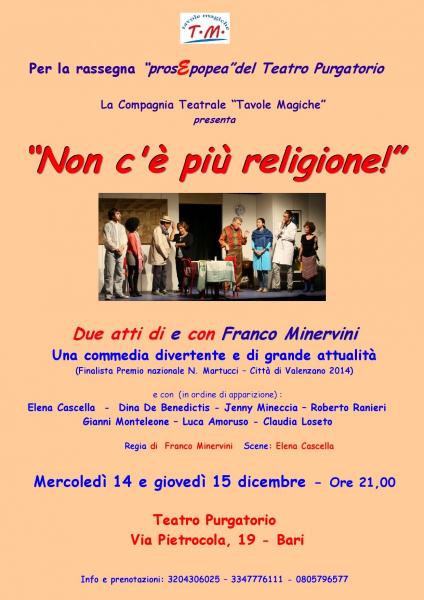 Non c'è più religione!  al Purgatorio
