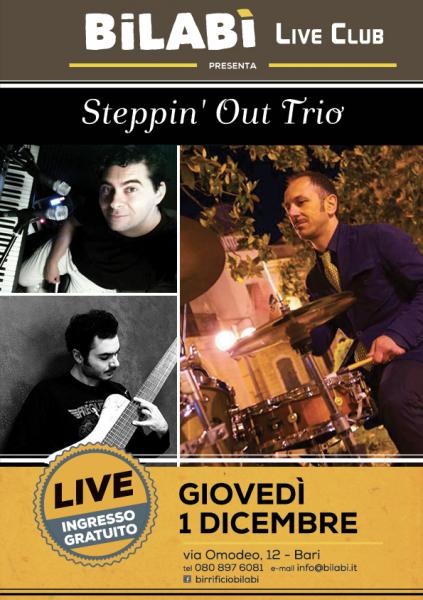 Bilabì Live Club - Steppin' Out Trio