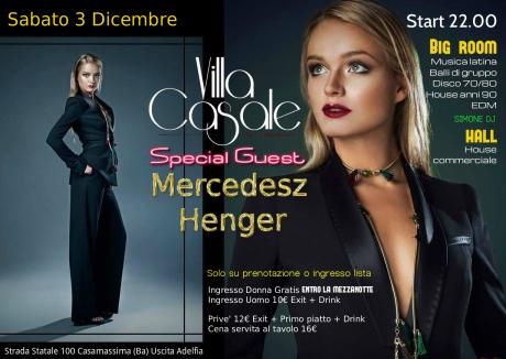 Villa Casale ospita Mercedesz Henger